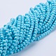 Chapelets de perles en verre nacré HY-6D-B60-3