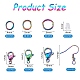 Kit de recherche de fabrication de bijoux de bricolage DIY-SZ0009-10-7