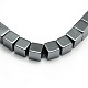 Grade AA Non-magnetic Synthetic Hematite Cube Beads Strands G-F161-11E-1