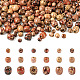 300Pcs 3 Style Wooden Beads WOOD-PJ0001-04-1
