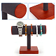 T-Shaped Bar Wood Covered with Microfiber Bracelet Display Stands BDIS-WH0011-01B-4