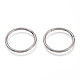 304 Stainless Steel Sleeper Earrings EJEW-L256-01D-P-2