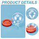 Nbeads 12 set de mini cloches à dôme en verre AJEW-NB0005-23-5