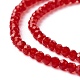 Chapelets de perles en verre transparente   GLAA-C019-01A-16-3