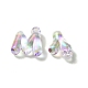 Placage uv perles acryliques irisées arc-en-ciel OACR-K003-007D-2