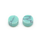 Synthetic Turquoise Cabochons TURQ-S290-02B-6mm-2