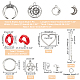 Pandahall elite diy gourmettes bracelets colliers kits de fabrication DIY-PH0009-27-2