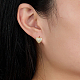 925 Sterling Silver Hoop Earrings LK6249-1-4