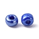 Perline artigianali fai da te 8/0 colori opachi lustri perle di vetro rotonde X-SEED-A012-3mm-128-2