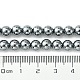 Fili di perline di pietra naturale terahertz G-Z034-B13-03-5