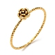 ステンレススチール製のバラの花の指輪304個  ゴールドカラー  usサイズ8 1/4(18.3mm) RJEW-P090-01G-1