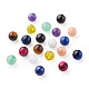 Kissitty 100pcs 10 couleurs perles de pierres précieuses naturelles G-KS0001-10-2