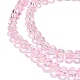 Chapelets de perles en verre craquelé X-CCG-Q002-6mm-01-3