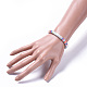 Eco-Friendly Handmade Polymer Clay Heishi Beads Bracelets BJEW-JB04480-05-4