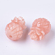 Perles de corail synthétiques CORA-R017-30A-A04-3