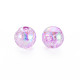Perles en acrylique transparentes craquelées MACR-S373-66-L01-2