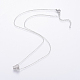 304 Stainless Steel Chain Necklaces NJEW-O108-42P-2
