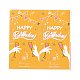 Прямоугольник с днем рождения тема бумажные наклейки DIY-B041-23A-1