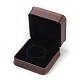 Boîtes à bracelets de bijoux en bois recouverts de soie imitation OBOX-F004-07-2