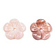 Бусины из натуральной розовой ракушки SHEL-Q008-12-3