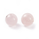 Perlas naturales de cuarzo rosa G-G782-09-2