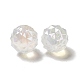 Placage uv perles acryliques transparentes PACR-M001-03-2