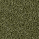 TOHOラウンドシードビーズ  日本製シードビーズ  （1702)つの金色の大理石の緑  11/0  2.2mm  穴：0.8mm  約1110個/10g X-SEED-TR11-1702-2