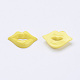 Cabochons en forme de lèvre en acrylique X-BUTT-E024-B-09-2