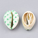 Printed Cowrie Shell Beads SHEL-S274-02C-2