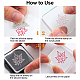 GLOBLELAND Autumn Harvest Clear Stamps Gnome Pumpkin Sunflower Silicone Clear Stamp Seals for Cards Making DIY Scrapbooking Photo Journal Album Decoration DIY-WH0167-56-831-7