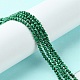 Chapelets de perles en malachite synthétique G-F747-G01-02-2