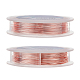 BENECREAT Round Copper Wire for Jewelry Making CWIR-BC0009-0.8mm-16-2