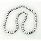 Chapelets de perles en hématite synthétique sans magnétiques X-G-Q679-2-1