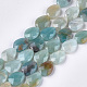 Brins de perles d'amazonite de fleurs naturelles G-S354-01-1