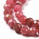 Natural Rhodonite Beads Strands G-C009-A19-4
