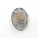 Mixed Oval Shape Natural Moss Agate Cabochons G-N0070-15x20mm-01-3