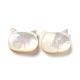 Perles de coquillage blanc naturel SHEL-G014-10A-01-2