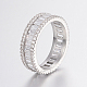 Brass Micro Pave Cubic Zirconia Finger Rings RJEW-H122-04P-17mm-2