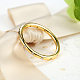 Lucidatura di autentici anelli in oro giallo 14k placcato 925 zirconi cubici RJEW-FF0001-12-17mm-4