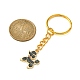 Porte-clés pendentif en alliage d'émail KEYC-JKC00568-3