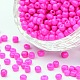 Ornaland 6/0 Baking Paint Glass Seed Beads SEED-OL0002-09-4mm-15-1