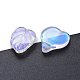 Electroplate Transparent Glass Beads EGLA-L027-D09-2
