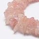 Natural Rose Quartz Beads Strands G-F521-06-3