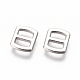Мини-пряжки из сплава PALLOY-WH0067-76-P-2