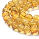 Perles d'ambre naturel brins G-K308-C02-6mm-2