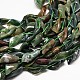Natural Indian Agate Bead Strands G-E254-12-28x15mm-1