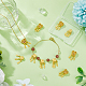 SUPERFINDINGS 10Pcs 2 Style Alloy Pendant FIND-FH0006-97-4