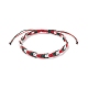 Bracelet cordon tressé en nylon BJEW-TA00138-1