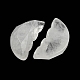 Cabujones de ala de mariposa de cristal de cuarzo natural G-D078-02F-3