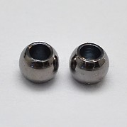 Латунные бусины KK-F0317-4mm-01B-NR